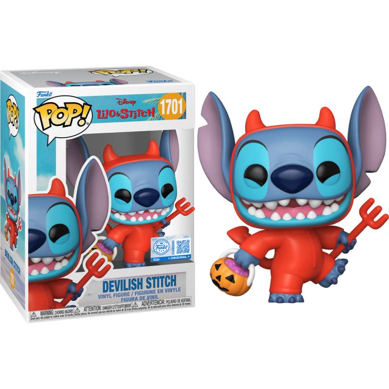 PRE-ORDER - Lilo & Stitch - Stitch as Devil (Normal) Pop! Vinyl Figure [RS]