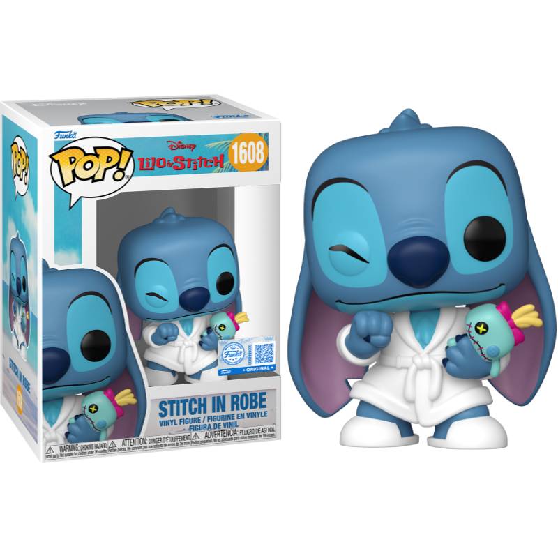 PRE-ORDER - Lilo & Stitch - Stitch in Robe Pop! Vinyl Figure