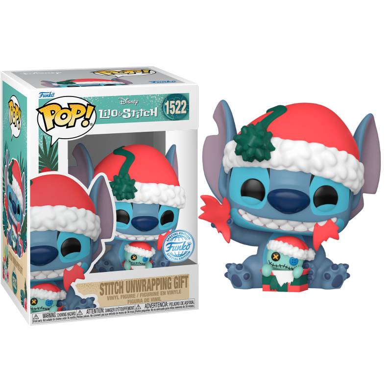 Lilo & Stitch - Stitch with Present Pop! Vinyl Figure [RS]