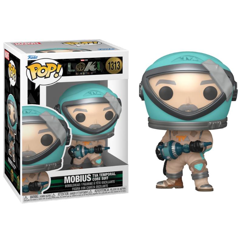 Loki (TV) - Mobius With TVA Temporal Core Suit Pop! Vinyl Figure