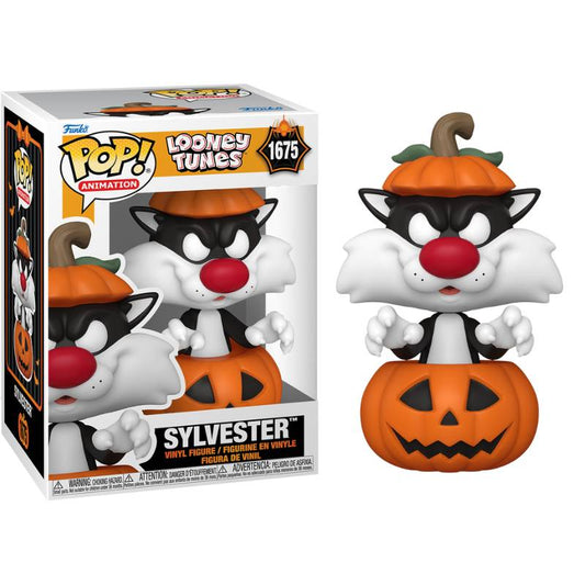 Looney Tunes: Halloween -Sylvester in Pumpkin Pop! Vinyl Figure
