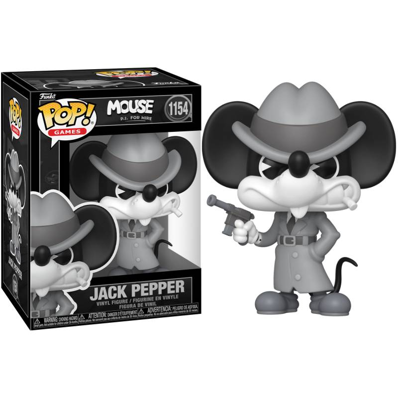 PRE-ORDER - MOUSE: P.I. For Hire - Jack Pepper Pop! Vinyl Figure
