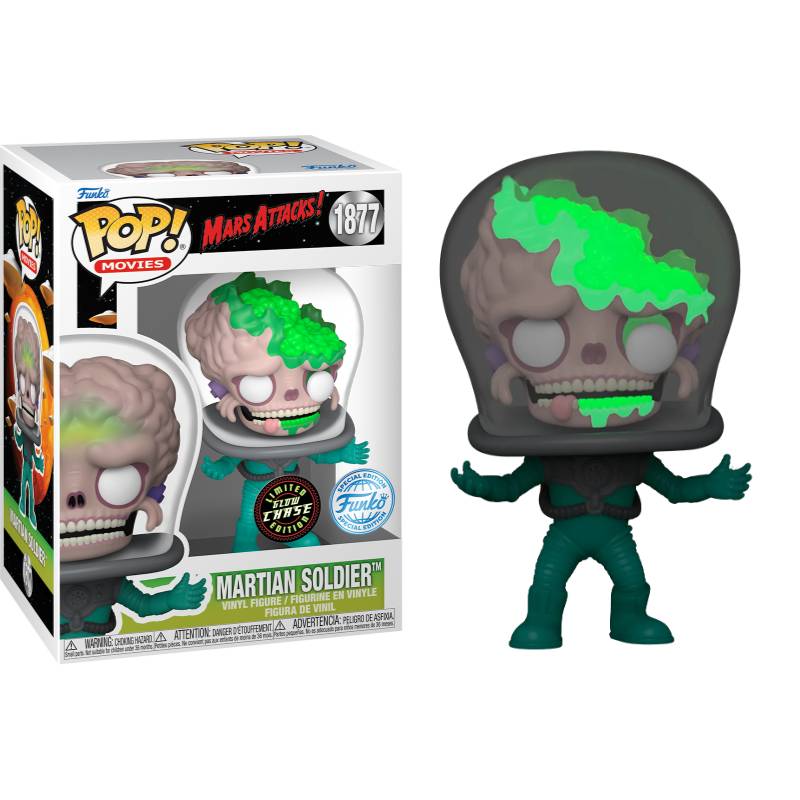 Mars Attacks - Martian Soldier (Chase Bundle) Pop! Vinyl Figure