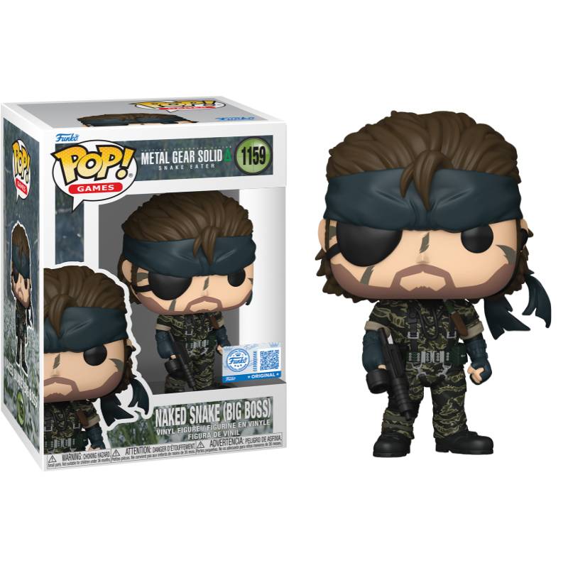 PRE-ORDER - Metal Gear Solid 3 - Big Boss Pop! Vinyl Figure [RS]