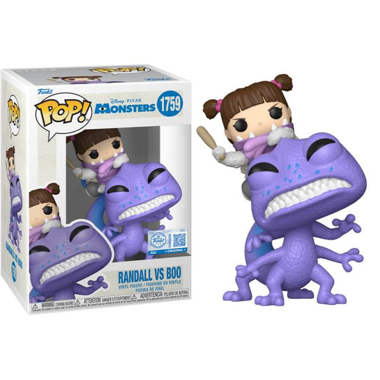 PRE-ORDER - Monsters, Inc. - Randall with Boo (Normal) Pop! Vinyl Figure [RS]