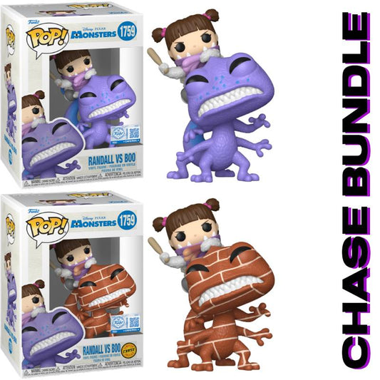 PRE-ORDER - Monsters, Inc. - Randall with Boo (Chase Bundle) Pop! Vinyl Figure [RS]