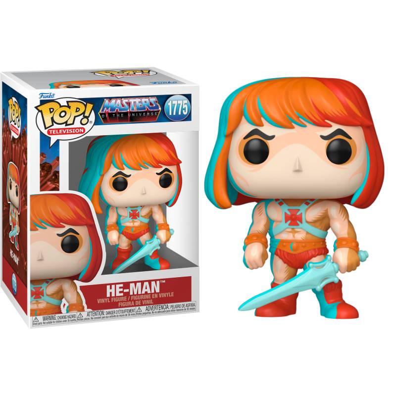 PRE-ORDER - Masters of the Universe - He-Man (Retro Neon Deco) Pop! Vinyl Figure