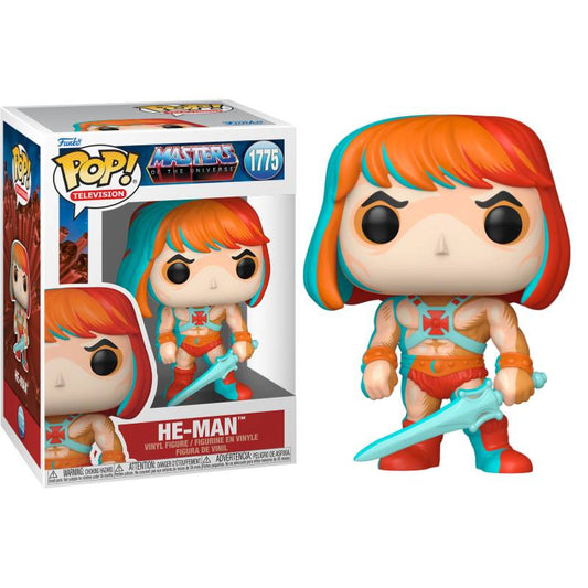 PRE-ORDER - Masters of the Universe - He-Man (Retro Neon Deco) Pop! Vinyl Figure