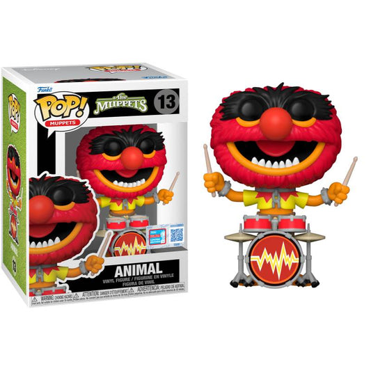 PRE-ORDER Muppets (2024) - Animal on Drums NY24 EXC Pop! Vinyl Figure [RS]