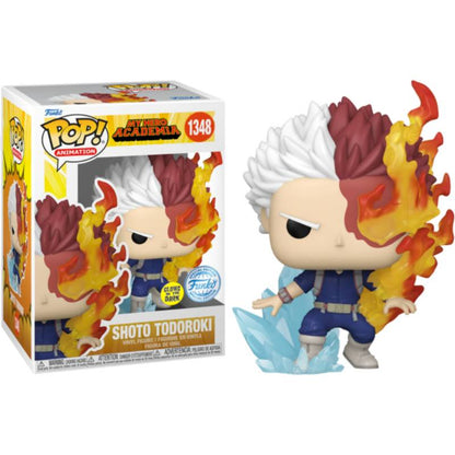 My Hero Academia - Shoto Todoroki US Exclusive Glow Pop! Vinyl [RS]