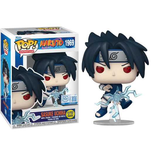 PRE-ORDER - Naruto - Sasuke (Chidori Glow) New Classics Pop! Vinyl Figure [RS]