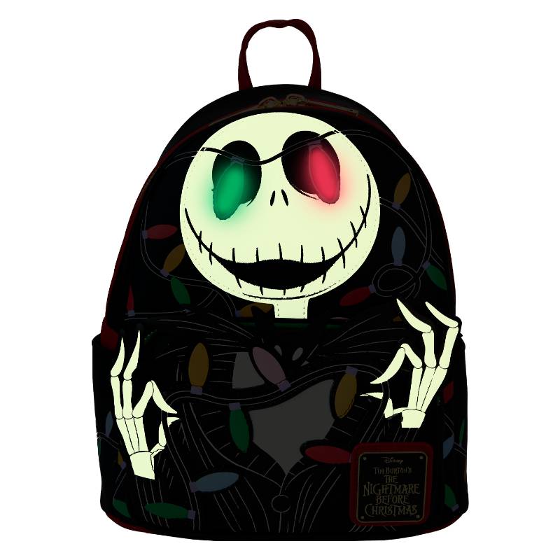 (PRE-ORDER) Nightmare Before Christmas - Smiling Jack Light-up Mini Backpack