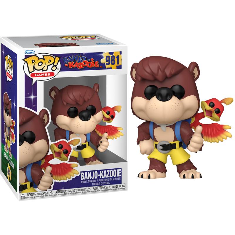 Banjo Kazooie - Banjo with Kazooie Pop! Vinyl Figure