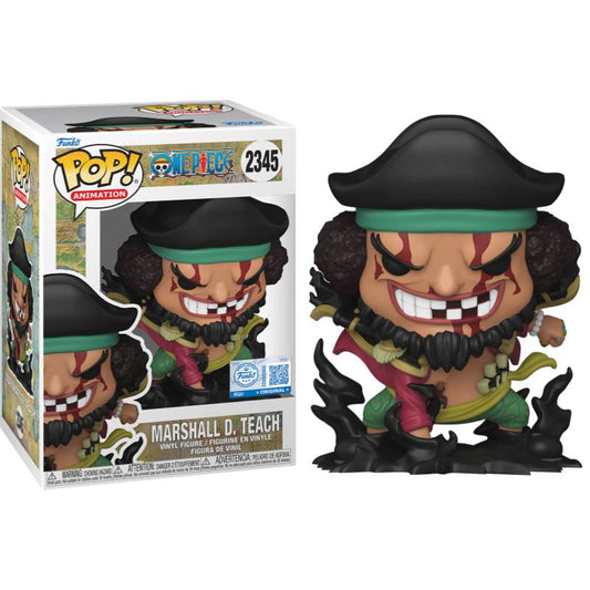 PRE-ORDER - One Piece – Blackbeard (Black Hole) US Exclusive Pop! Vinyl Figure