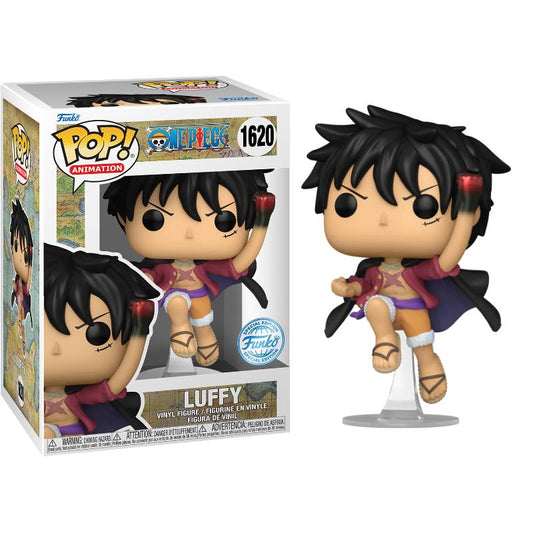 One Piece - Luffy Uppercut Metallic Pop! Viny Figure