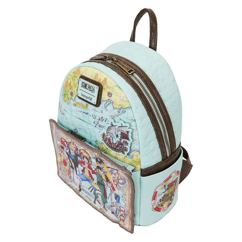 One Piece - Luffy & Gang Map Mini Backpack