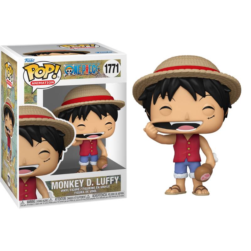 One Piece - Monkey D. Luffy with Meat Pop! Vinyl Figure