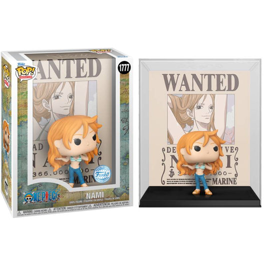 PRE-ORDER - One Piece - Nami Wanted Pop! Vinyl Cover [RS]