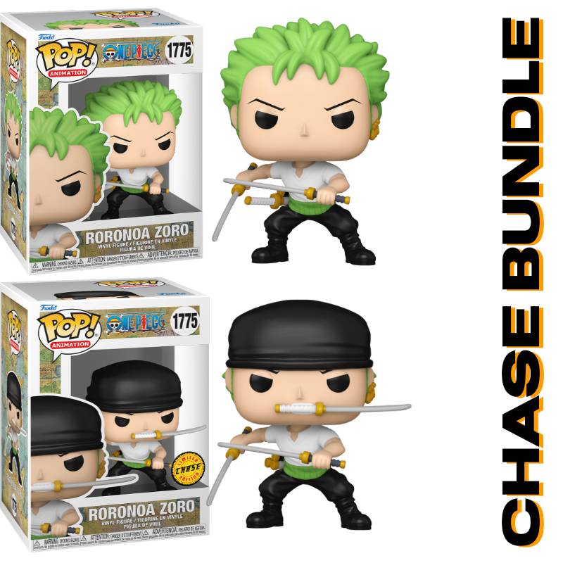 One Piece - Roronoa Zoro Two Sword Style (Chase Bundle) Pop! Vinyl Figure