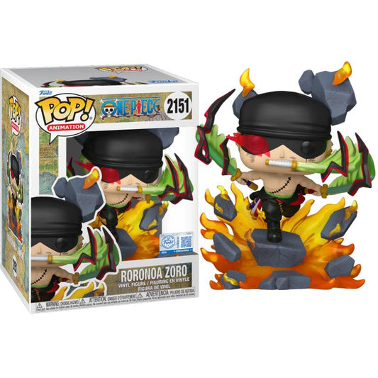PRE-ORDER - One Piece - Zoro (King of Hell) Pop! Premium Figure [RS]
