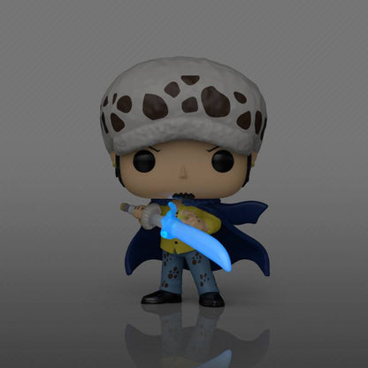 PRE-ORDER - One Piece - Trafalgar Law (with Blue Anesthesia) US Exclsuvie Glow Pop! Vinyl Figure [RS]