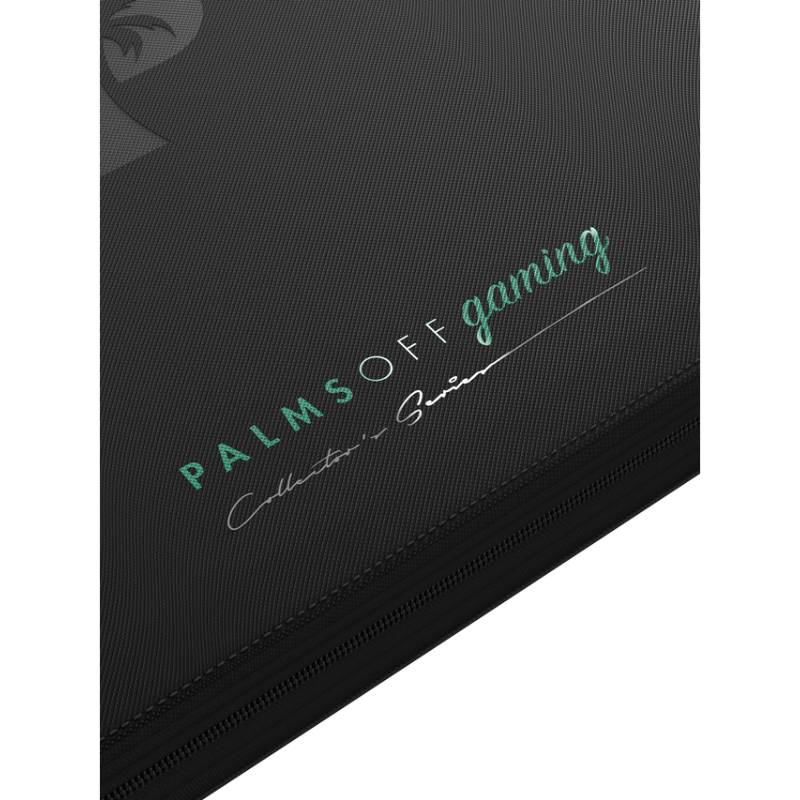 PALMS OFF Gaming - Collector's Series 12 Pocket Zip Binder - Black