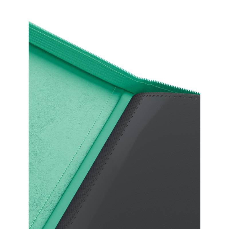PALMS OFF Gaming - Collector's Series 12 Pocket Zip Binder - Turquoise