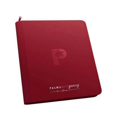 PAMLS OFF Gaming - Collector's Series 12 Pocket Zip Binder - Red