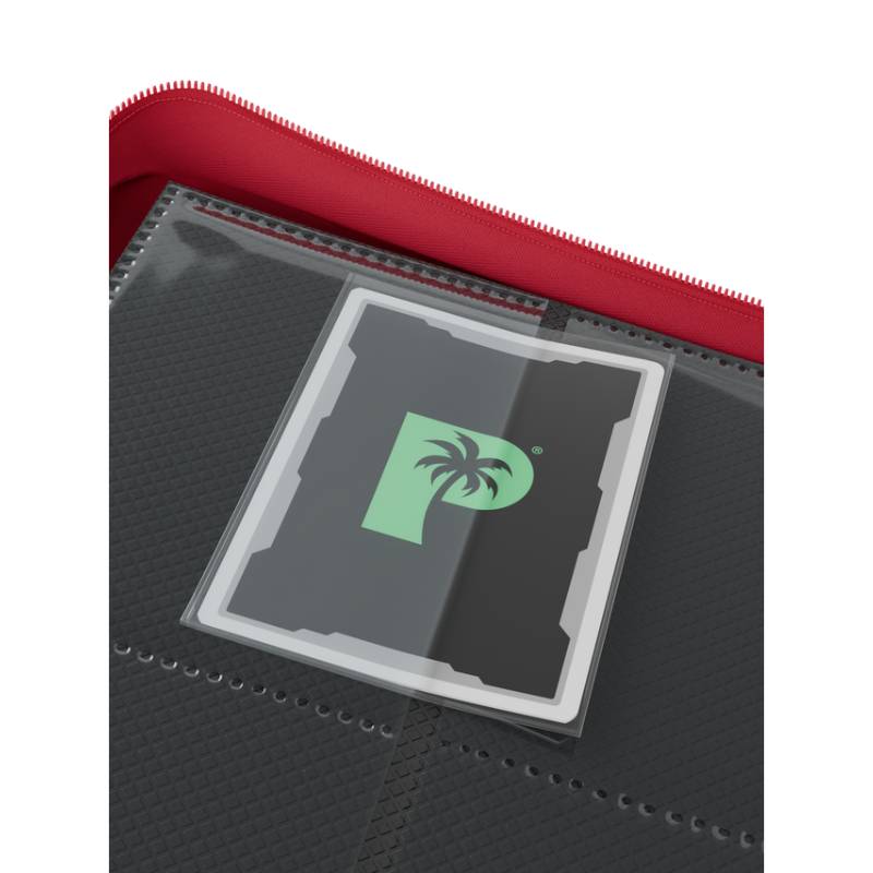 PAMLS OFF Gaming - Collector's Series 12 Pocket Zip Binder - Red