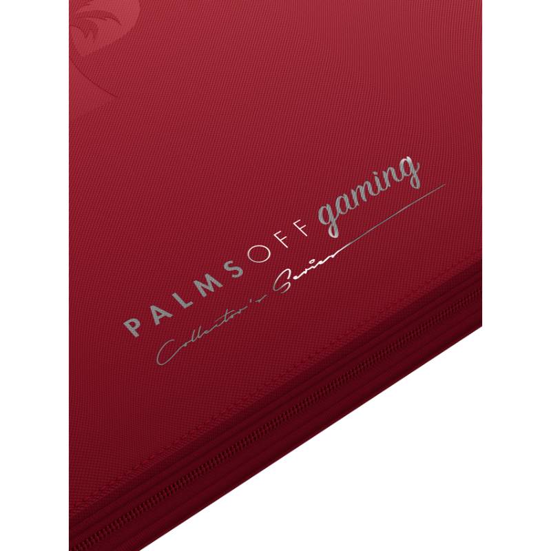 PAMLS OFF Gaming - Collector's Series 12 Pocket Zip Binder - Red