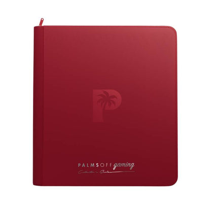 PAMLS OFF Gaming - Collector's Series 12 Pocket Zip Binder - Red
