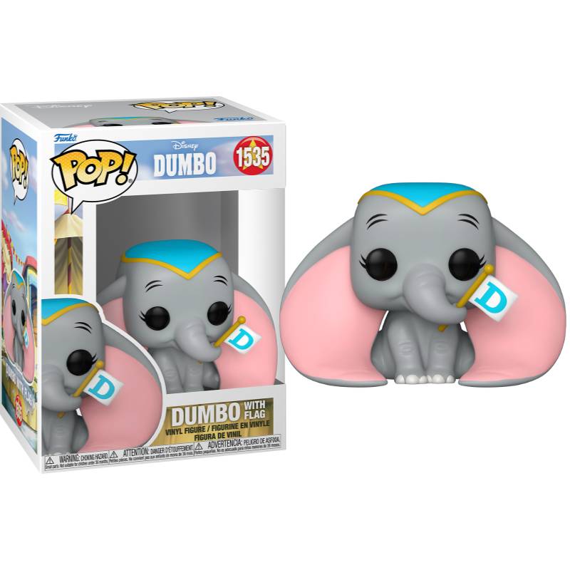 Dumbo - Dumbo with Flag Pop! Vinyl Figure