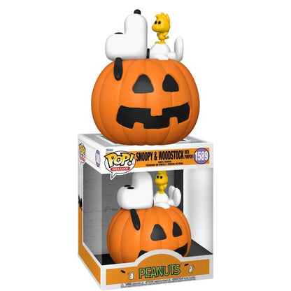 (BACK-ORDER) Peanuts: Great Pumpkin - Snoopy & Woodstock Pop! Deluxe