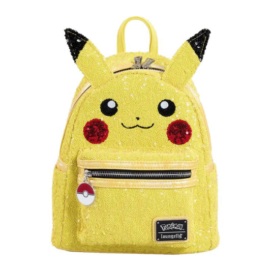 PRE-ORDER - Pokemon - Pikachu Cosplay Sequin Mini Backpack