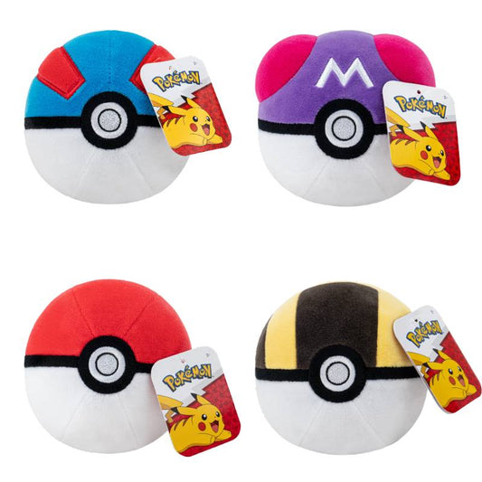 Pokemon - Pokeball Plush Assortment