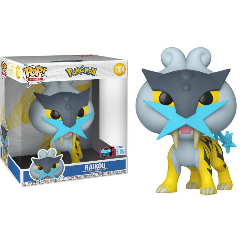 PRE-ORDER - Pokemon - Raikou 10" Pop! Vinyl 2025 NYCC Exclusive [RS]