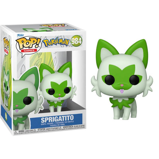 (PRE-ORDER) Pokemon - Sprigatito Pop! Vinyl Figure