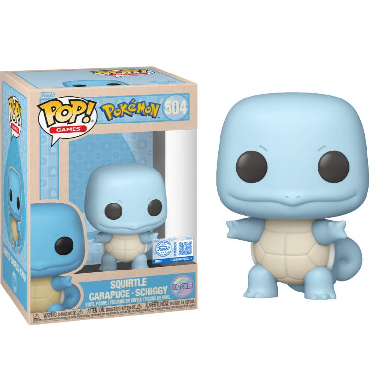 PRE-ORDER - Pokemon - Squirtle (Pastel) Pop! Vinyl Figure [RS]