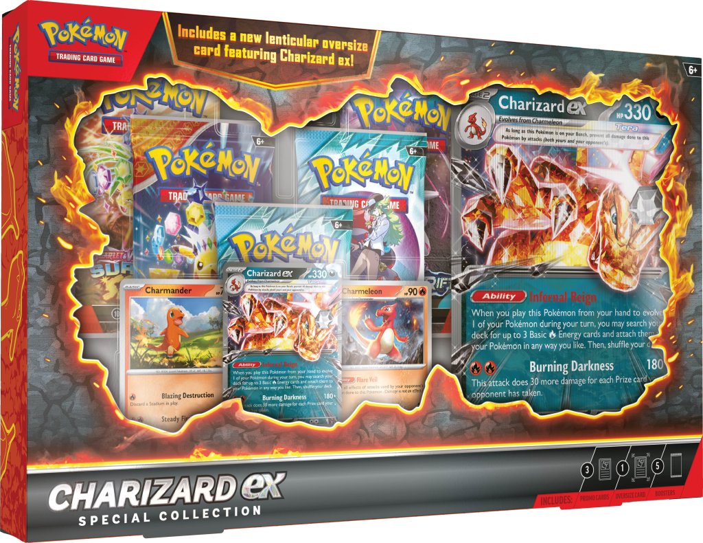 Pokemon TCG - Charizard ex Special Collection – POPin Collectables