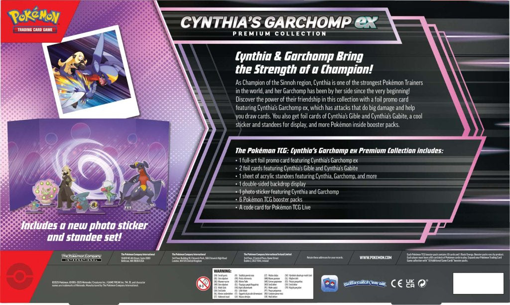 Pokemon TCG - Cynthia's Garchomp ex Premium Collection