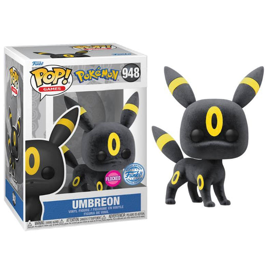 Pokemon - Umbreon Flocked Pop! Vinyl Figure