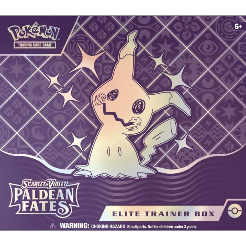 Pokemon TCG - Scarlet & Violet 4.5 Paldean Fates Elite Trainer Box