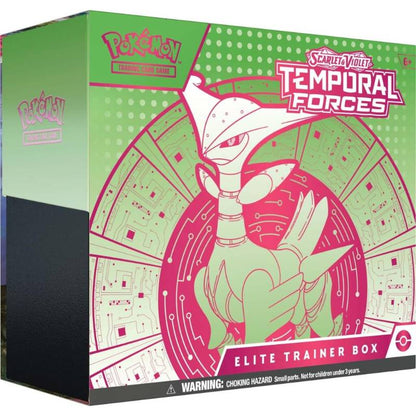 Pokemon TCG - Scarlet & Violet 5 Temporal Forces: Iron Leaves Elite Trainer Box