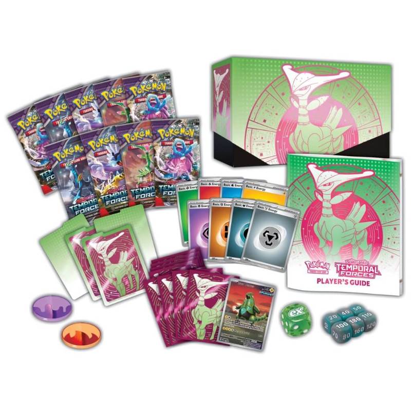 Pokemon TCG - Scarlet & Violet 5 Temporal Forces: Iron Leaves Elite Trainer Box