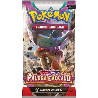 Pokemon TCG - Scarlet & Violet 2: Paldea Evolved - Booster pack (10 Cards)