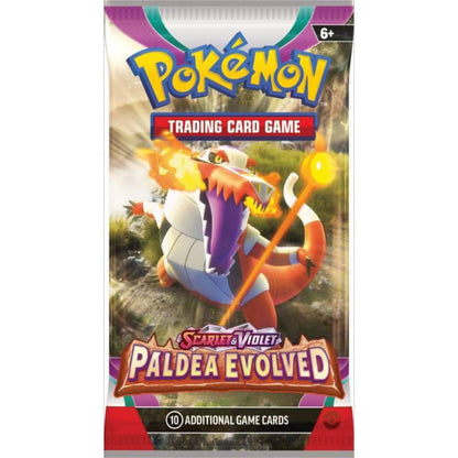 Pokemon TCG - Scarlet & Violet 2: Paldea Evolved - Booster pack (10 Cards)