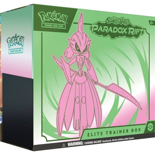 Pokemon TCG - Scarlet & Violet: Paradox Rift Iron-Valiant Elite Trainer Box