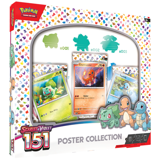 Pokemon TCG Scarlet & Violet: 151 Poster Collection (1X - Per Customer)