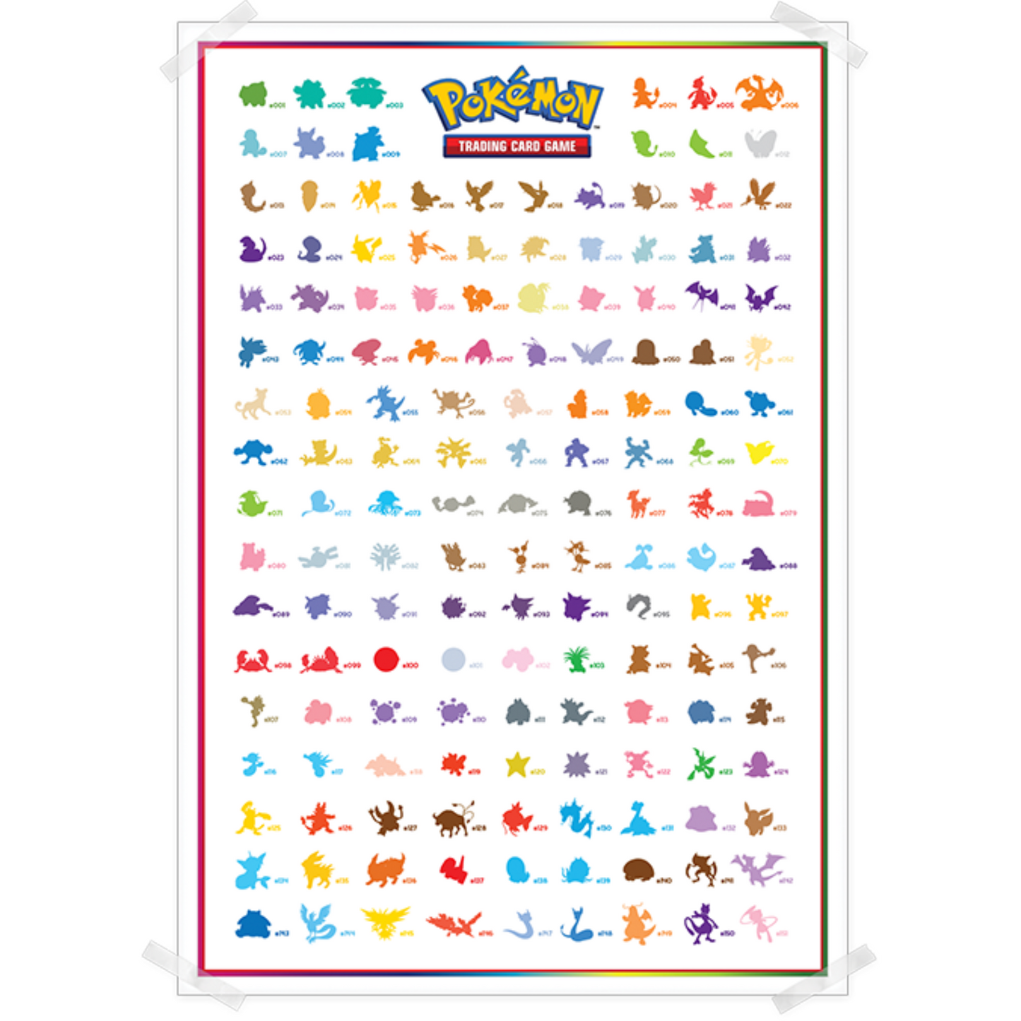 Pokemon TCG Scarlet & Violet: 151 Poster Collection (1X - Per Customer)