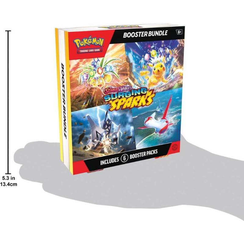 Pokemon TCG - Scarlet & Violet 8 Surging Sparks Booster Bundle (X2 PER CUSTOMER)